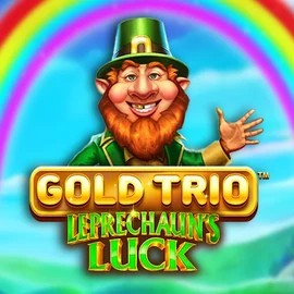 Slots logo of Gold Trio Leprechaun's Luck from Playtech at Robocat Casino