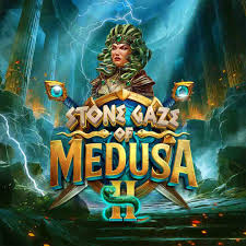 Stone Gaze of Medusa 2 online game logo by Stakelogic on robocatcasino-fi.com